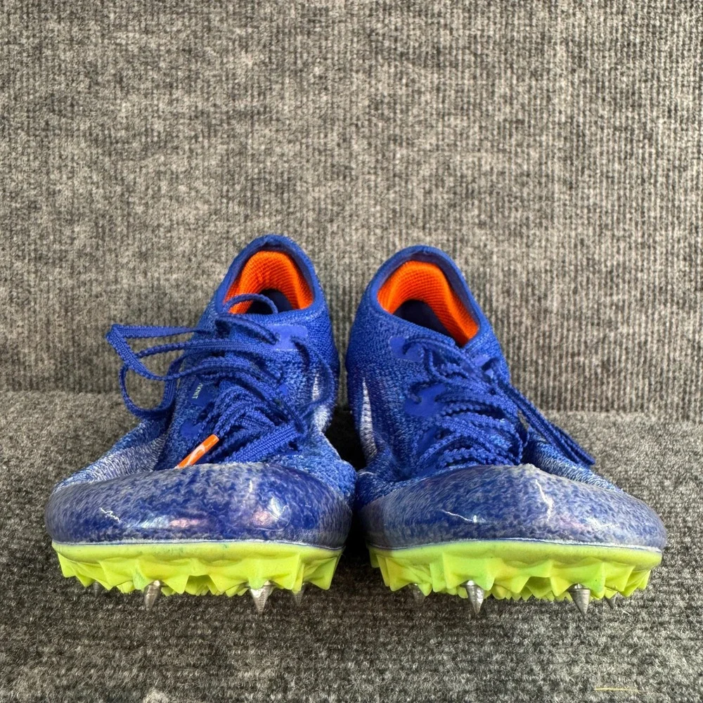 Nike Air Zoom Victory Track Spikes Blue Lime Green Racing Shoes CD4385-400